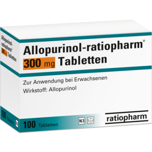 Allopurinol-ratiopharm® 300 mg Tabletten