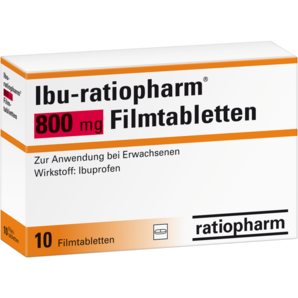 Ibu-ratiopharm® 800 mg Filmtabletten