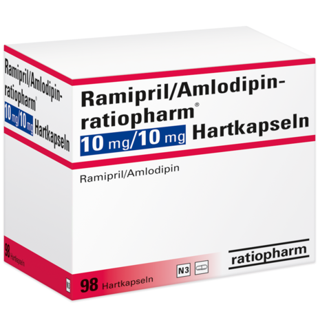 Ramipril/Amlodipin-ratiopharm® 10&nbsp;mg/10&nbsp;mg Hartkapseln