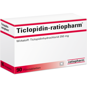 Ticlopidin-ratiopharm® Filmtabletten