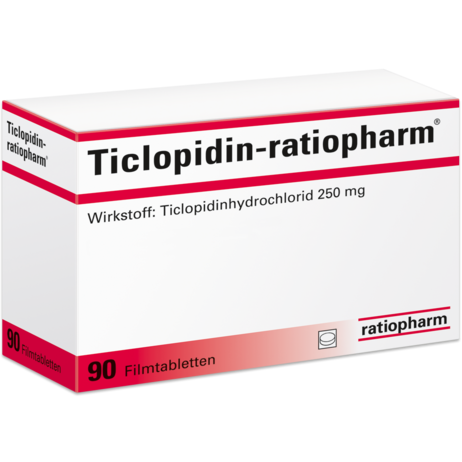 Ticlopidin-ratiopharm® Filmtabletten