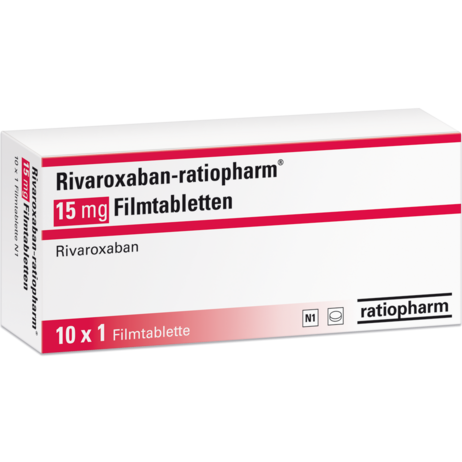 Rivaroxaban-ratiopharm® 15 mg Filmtabletten