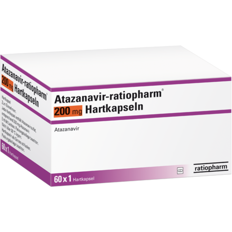 Atazanavir-ratiopharm® 200&nbsp;mg Hartkapseln