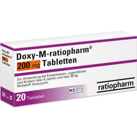 Doxy-M-ratiopharm® 200&nbsp;mg Tabletten