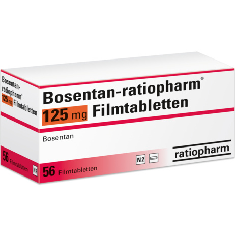 Bosentan-ratiopharm® 125&nbsp;mg Filmtabletten