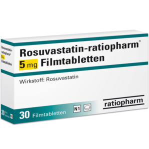 Rosuvastatin-ratiopharm® 5 mg Filmtabletten