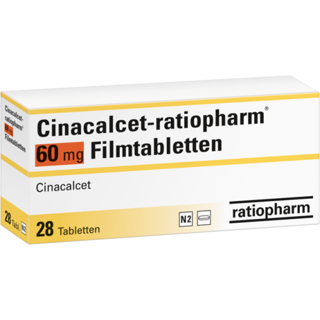 Cinacalcet-ratiopharm® 60&nbsp;mg Filmtabletten
