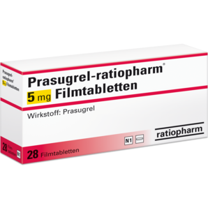 Prasugrel-ratiopharm® 5 mg Filmtabletten