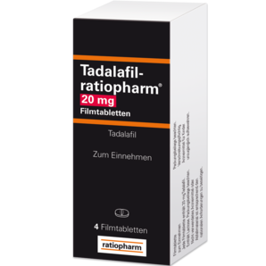 Tadalafil-ratiopharm® 20 mg Filmtabletten