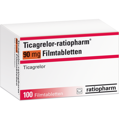 Ticagrelor-ratiopharm® 90 mg Filmtabletten