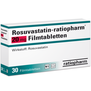 Rosuvastatin-ratiopharm® 20 mg Filmtabletten