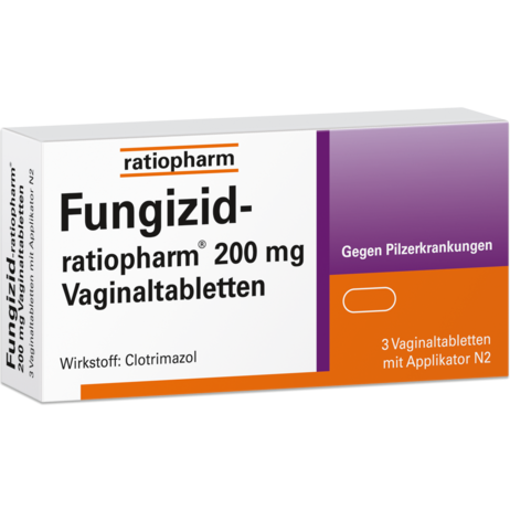 Fungizid-ratiopharm® 200&nbsp;mg Vaginaltabletten