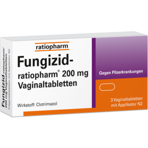 Fungizid-ratiopharm® 200 mg Vaginaltabletten