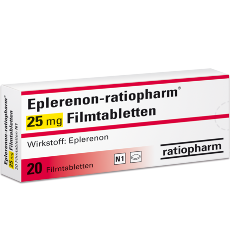 Eplerenon-ratiopharm® 25&nbsp;mg Filmtabletten
