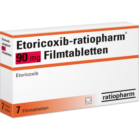 Etoricoxib-ratiopharm® 90&nbsp;mg Filmtabletten