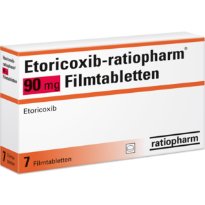Etoricoxib-ratiopharm® 90 mg Filmtabletten