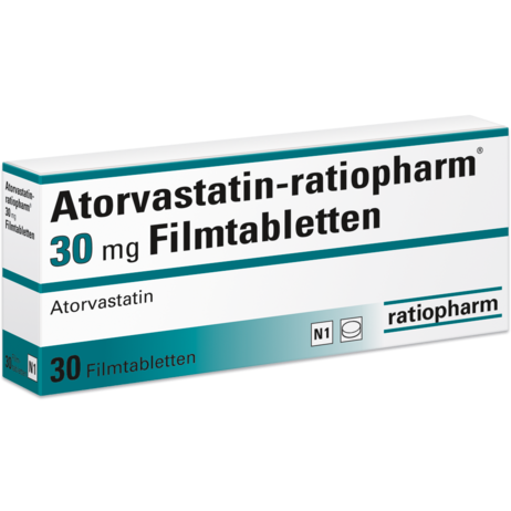 Atorvastatin-ratiopharm® 30&nbsp;mg Filmtabletten