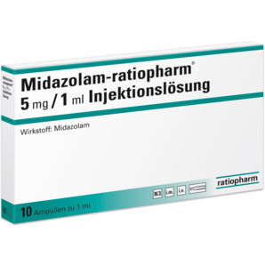Midazolam-ratiopharm® 5 mg/1 ml Injektionslösung
