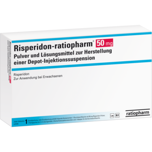 Risperidon-ratiopharm® 50 mg Pulver und Lösungsmittel zur Herstellung einer  Depot-Injektionssuspension
