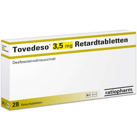 Tovedeso® 3,5&nbsp;mg Retardtabletten