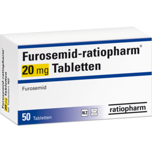 Furosemid-ratiopharm® 20 mg Tabletten