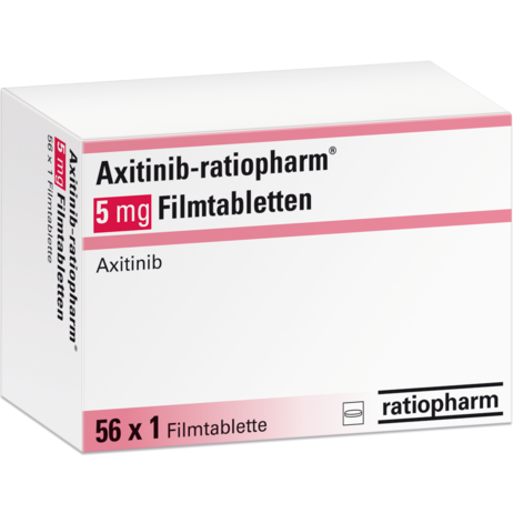 Axitinib-ratiopharm® 5&nbsp;mg Filmtabletten