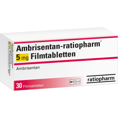 Ambrisentan-ratiopharm® 5&nbsp;mg Filmtabletten
