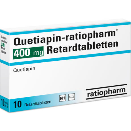 Quetiapin-ratiopharm® 400&nbsp;mg Retardtabletten