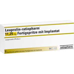 Leuprolin-ratiopharm® 11,25 mg Fertigspritze mit Implantat
