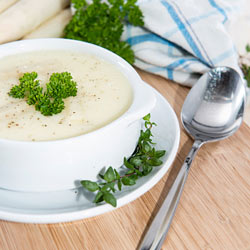 Spargelsuppe