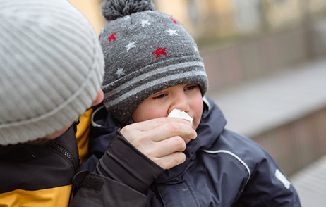 Schnupfen bei Kindern