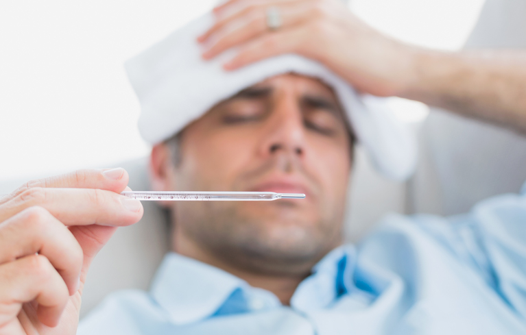 Infos zum Thema Fieber und Gliederschmerzen