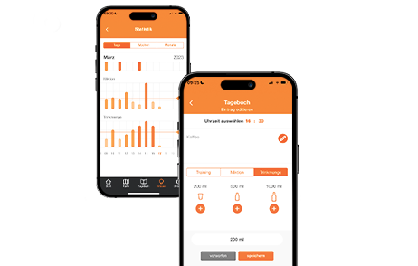 Blasentrainer App Statistik