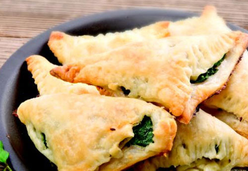 Gefüllter Blätterteig