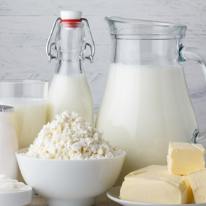 Laktose steckt nicht nur in Milchprodukten