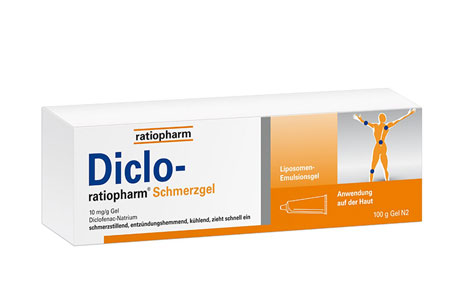 Diclo-ratiopharm® Schmerzgel 