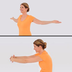 Gelenk-Übung 1 - Mobilisierung und Dehnung des Brustkorbs und des Schultergürtels