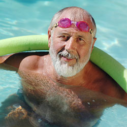 Schonende Aktivierung aller Muskelgruppen beim Aqua Fitness