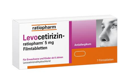 Levocetirizin-ratiopharm 5 mg Filmtabletten