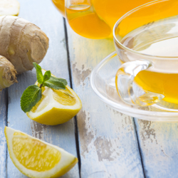 Rezept für Ingwer-Honig-Tee