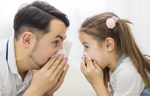 Schnupfen bei Kindern
