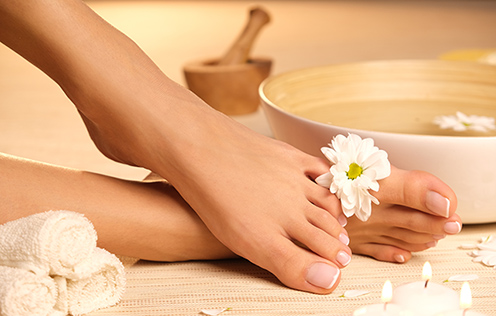 Füsse in der Fusspflege