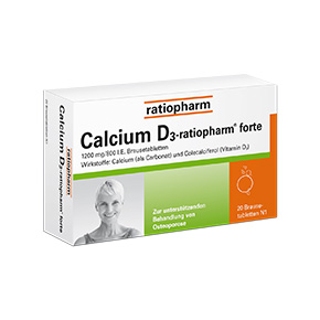 Calcium D3-ratiopharm Brausetabletten