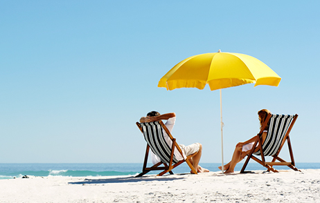 Im Sommer ist die Belastung der Haut durch Sonne, Hitze und Insekten besonders hoch