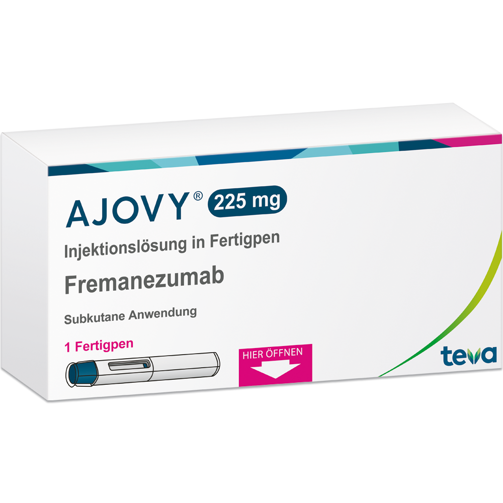 AJOVY® 225 mg Injektionslösung in Fertigpen ratiopharm GmbH