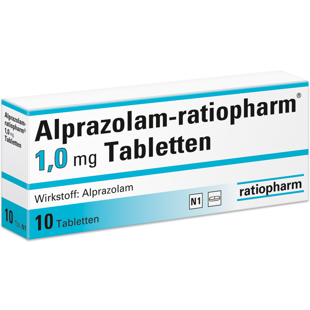 ALPRAZOLAM RATIOPHARM 1 0 MG