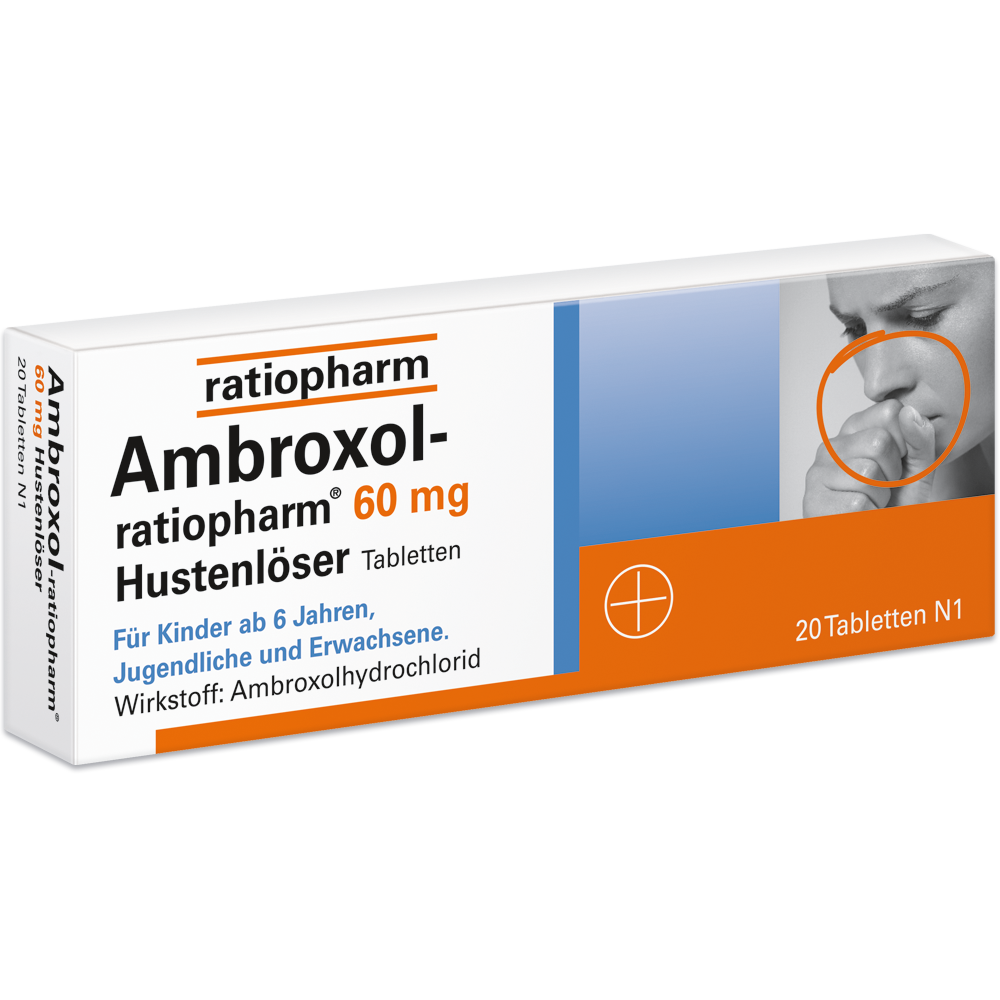 Ambroxol-ratiopharm® 60&nbsp;mg Hustenlöser Tabletten