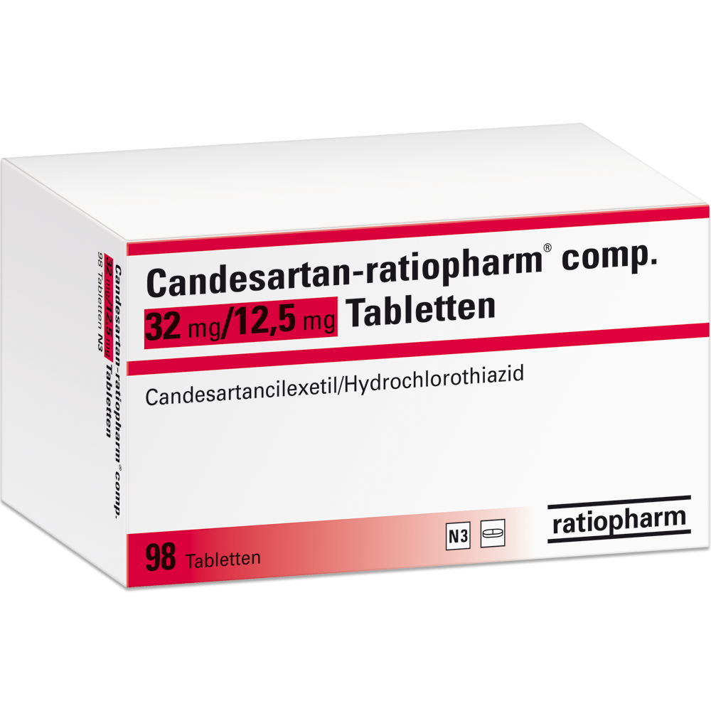 Candesartan-ratiopharm® comp. 32&nbsp;mg/12,5&nbsp;mg Tabletten