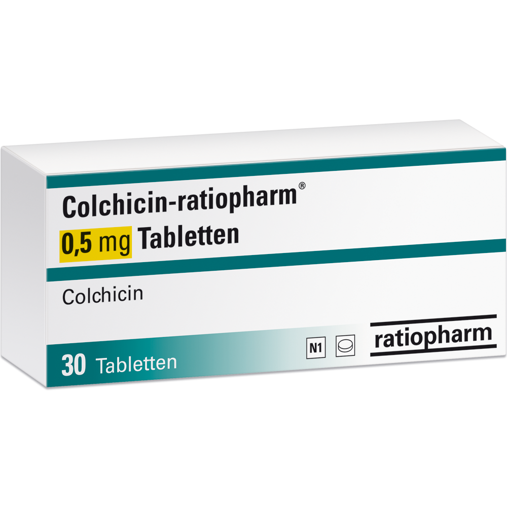 Colchicin-ratiopharm® 0,5&nbsp;mg Tabletten