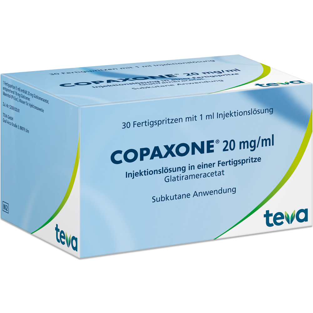 COPAXONE 20 mg/ml Injektionslösung in einer Fertigspritze - ratiopharm GmbH